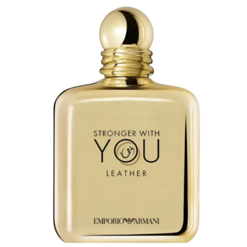 ARMANI STRONGER WITH YOU LEATHER EXCL MEN EDP 100ML - Perfumetics