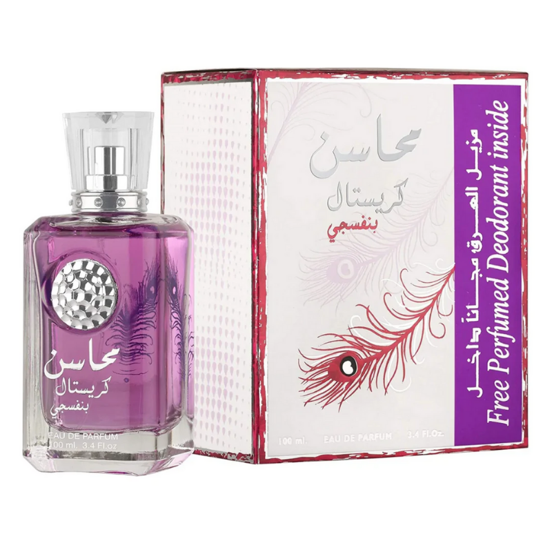 LATTAFA MAHASIN CRYSTAL VIOLET 100ML