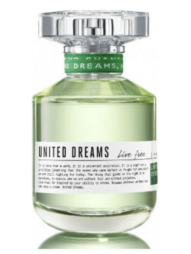 BENETTON LIVE FREE WOMEN EDT 80ML
