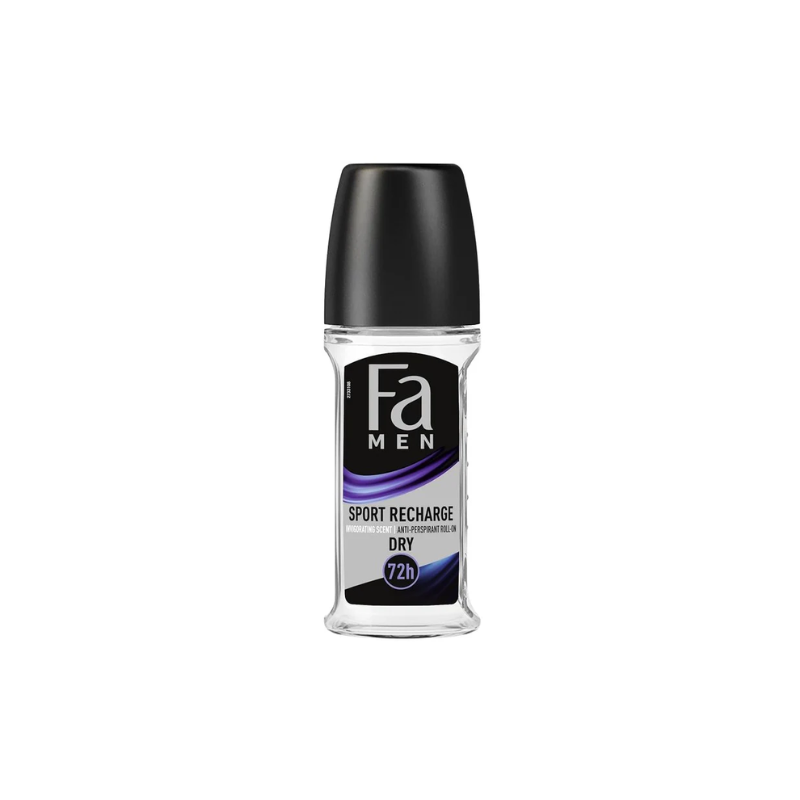 FA Men Dry Roll on Sport Recharge 72H Protection Antiperspirant