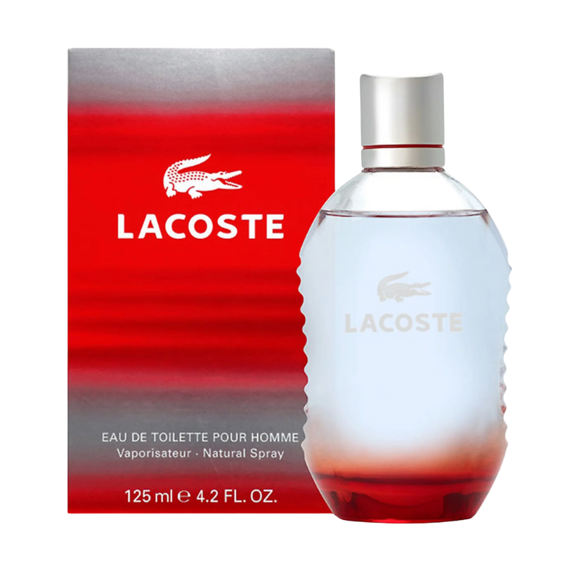 LACOSTE RED MEN EDT 125ML