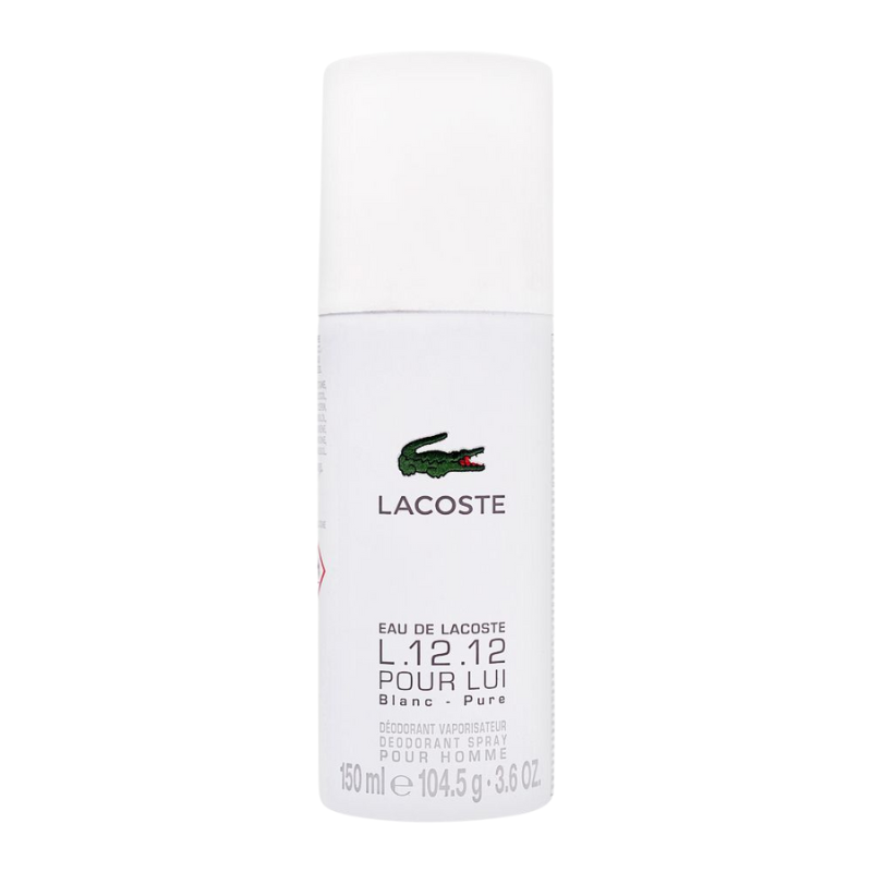 LACOSTE BLANC 12.12 MEN DEO 150ML
