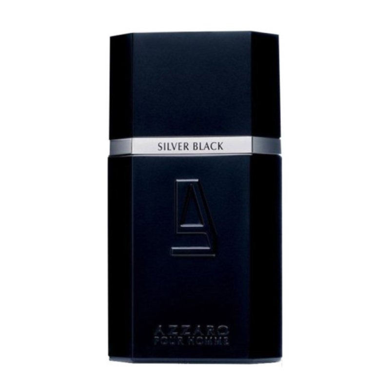 AZZARO SILVER BLACK MEN EDT 100ML