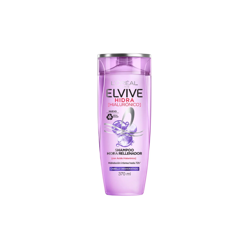 L'Oréal Paris (IMPORTED) Hidra Hialurónico Elvive Hidra Rellenador Shampoo 400ml