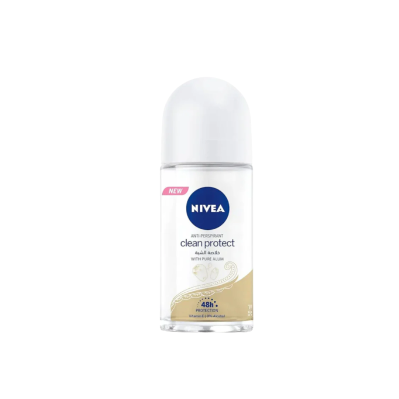 NIVEA ROLL ON CLEAN PROTECT FOR WOMEN 50ML
