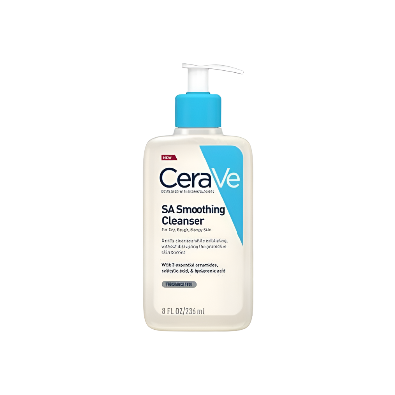CeraVe SA Smoothing Cleanser For Dry, Rough,Bumpy Skin - FRA