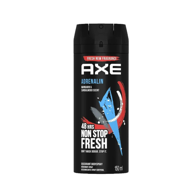 Axe Adrenalin Deodorant Spray, For Men, 150ml