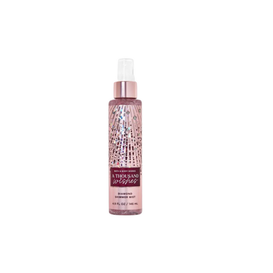 BATH & BODY WORKS A THOUSAND WISHES DIAMOND SHIMMER B/MIST 146ML