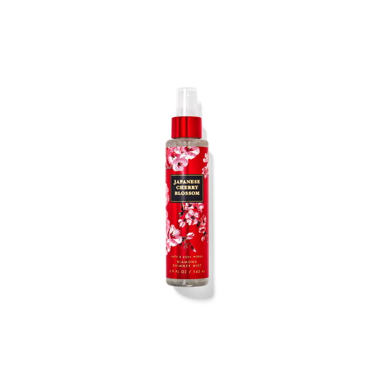 BATH & BODY WORKS JAPANESE CHERRY BLOSSOM DIAMOND SHIMMER B/MIST 145ML