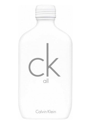CK All Calvin Klein perfume 100ml bottle, minimalist white design, available at Perfumetics