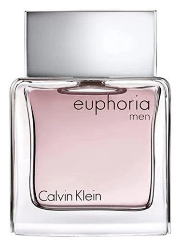Calvin Klein Euphoria Men 100ml perfume bottle with silver cap at Perfumetics.pk