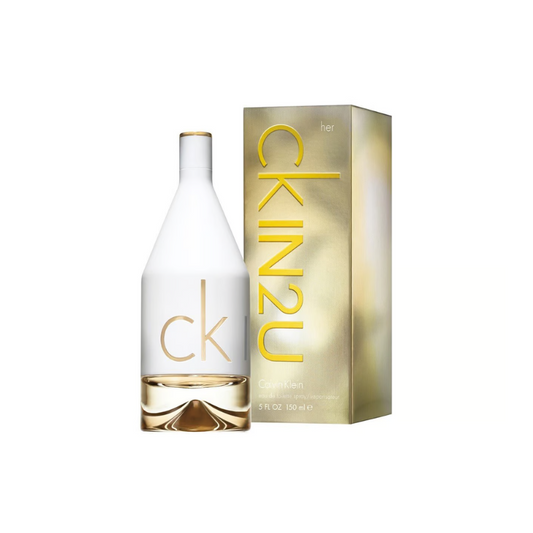 CK IN2U Women EDT 100ml perfume bottle and box, branded fragrance at Perfumetics.pk