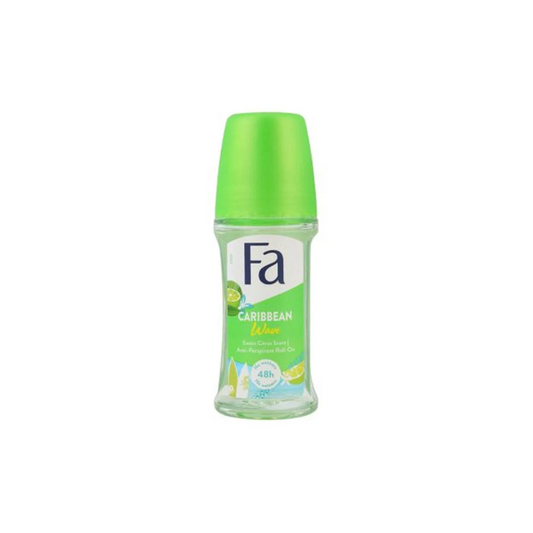 FA Caribbean Wave Exotic Citrus Scent Anti-Perspirant Roll-on