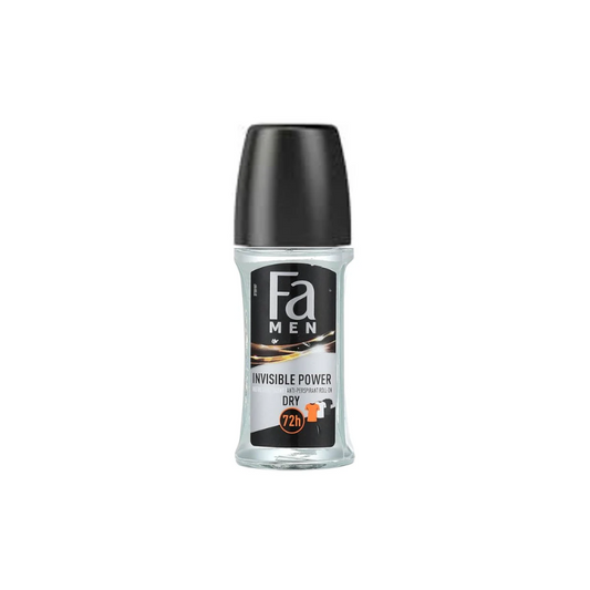 FA Men Dry Roll on Invisible Power 72H Protection Antiperspirant
