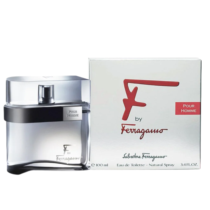 FERRAGAMO F SILVER MEN EDT 100ML