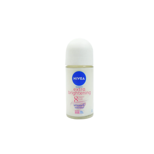 NIVEA ROLL ON DEODORANT EXTRA BRIGHTENING SUPER 8 FOOD 50 ML