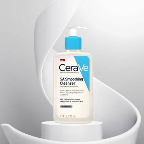 CeraVe SA Smoothing Cleanser For Dry, Rough,Bumpy Skin - FRA